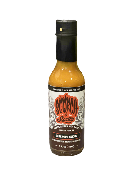 Damn Son - Ghost Pepper, Mango & Chipotle: Strong Medium Heat