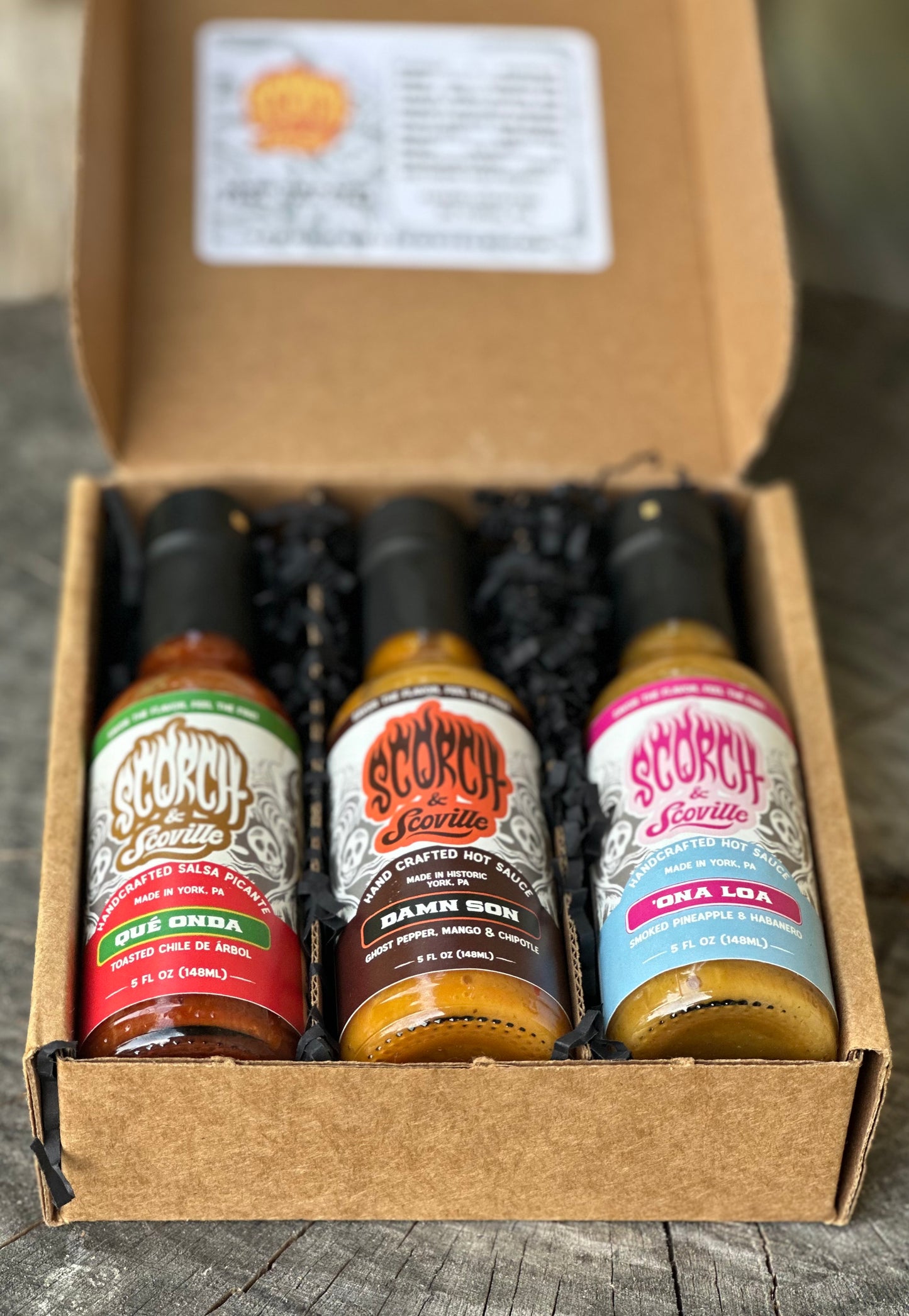 Hot Sauce Gift Box