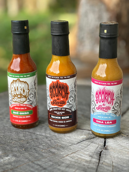 Hot Sauce Gift Box