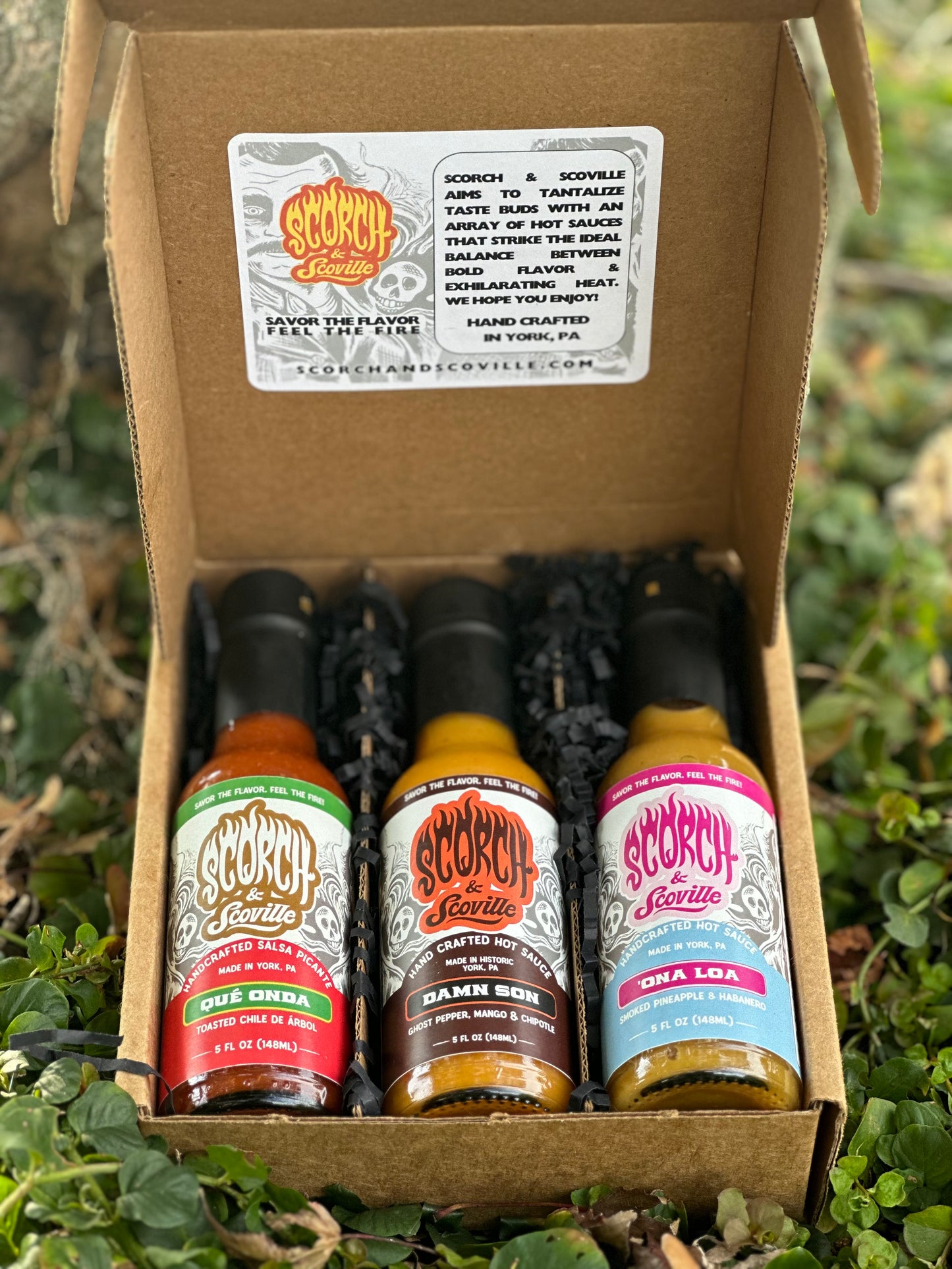 Hot Sauce Gift Box